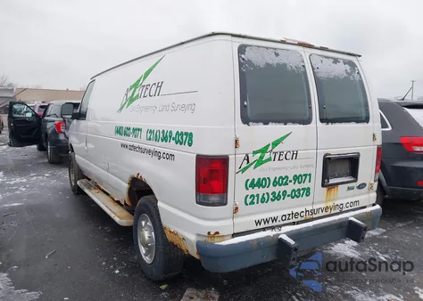 2009 Ford E-250 Commercial/Recreational из США, поврежденный, VIN 1FTNE24W89DA28586